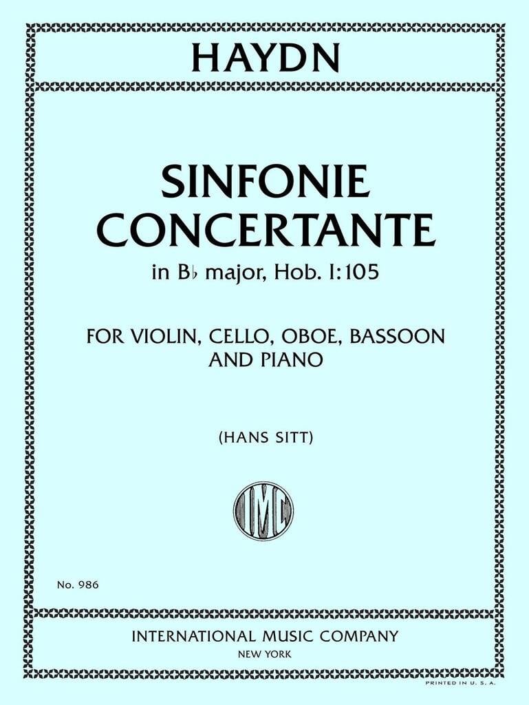 Sinfonia Concertante In B Flat Op. 84